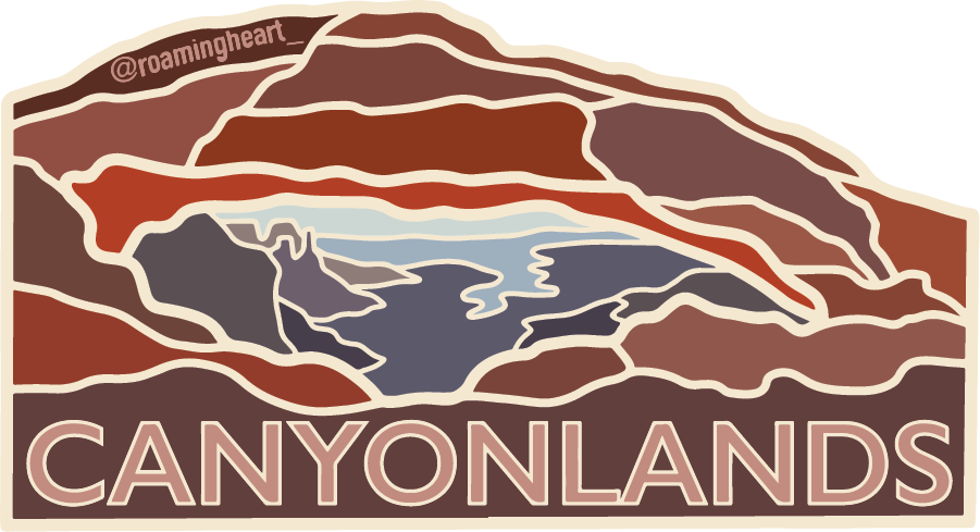 Canyonlands | Sticker