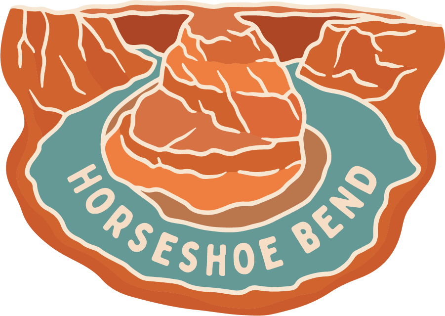 Horseshoe Bend | Sticker