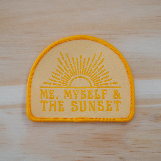 My, Myself & the Sunset | Sew-On Patch