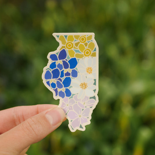Illinois Wildflower | Sticker