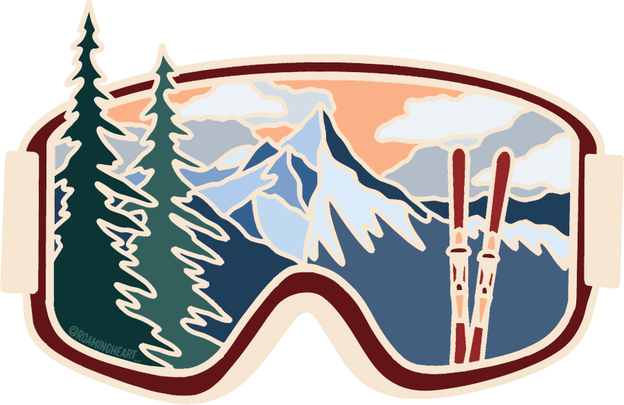Ski Goggles | Sticker