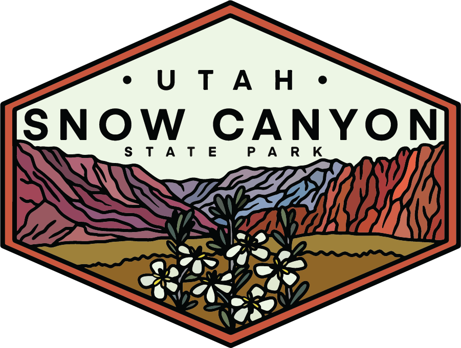 Snow Canyon State Park Utah | Sticker