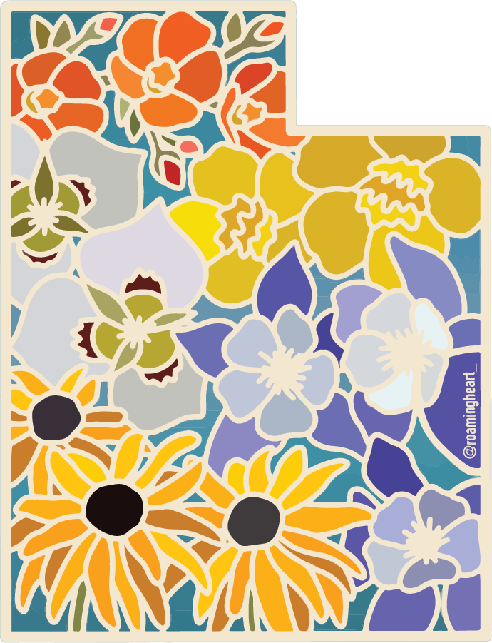Utah State Flower Sticker – Gingiber