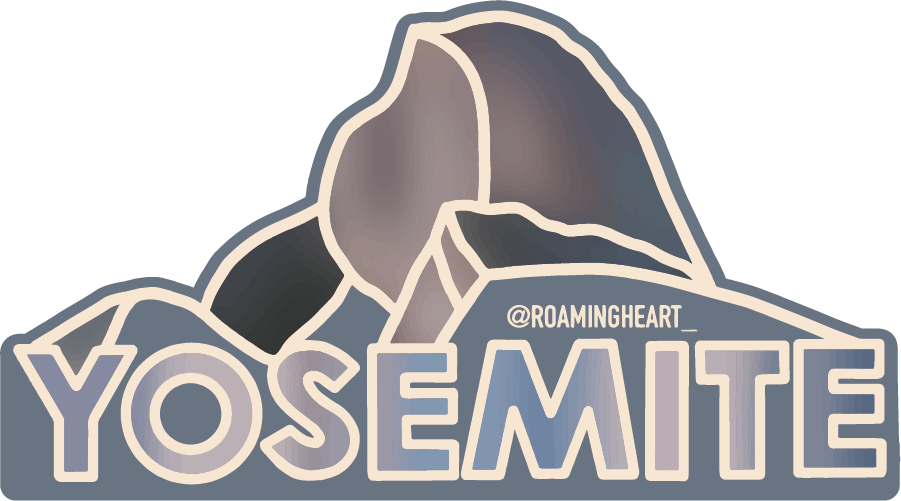 Yosemite Half Dome | Sticker