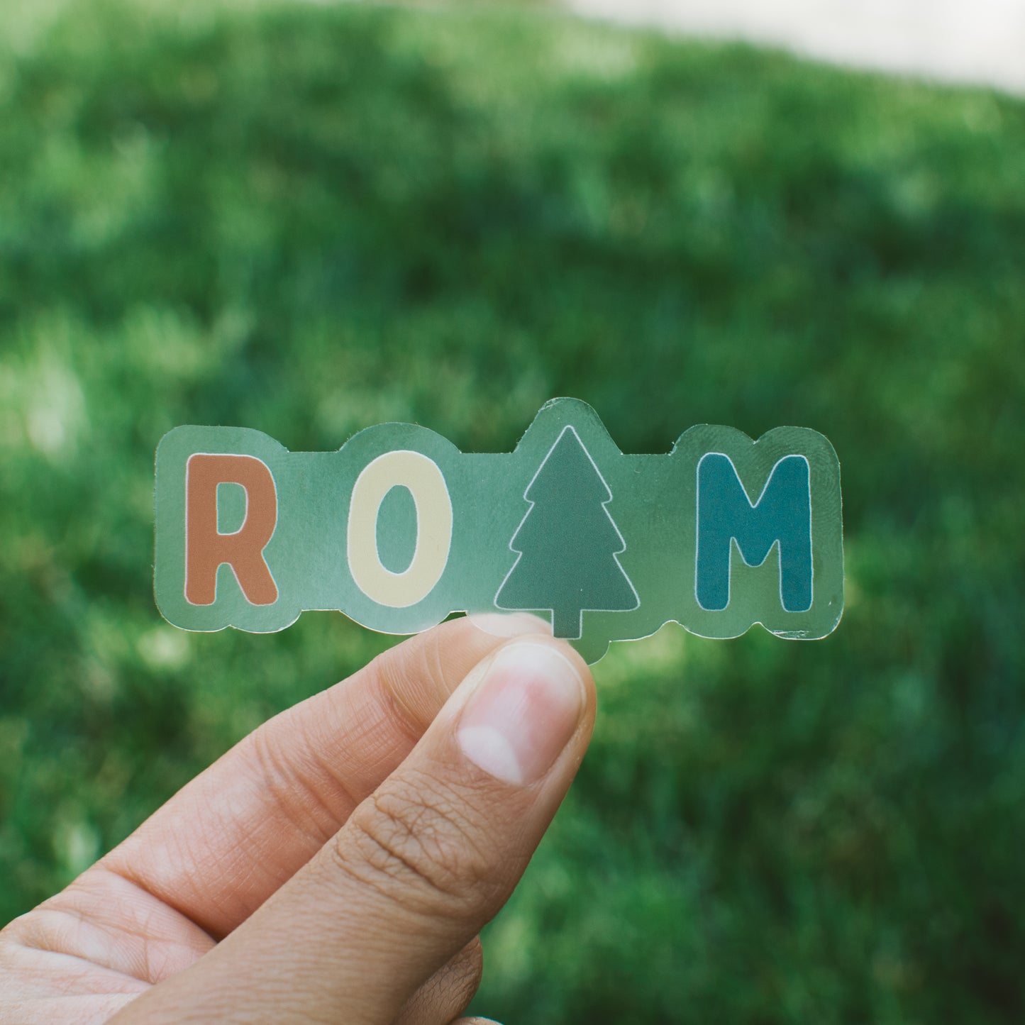 ROAM | Clear Sticker