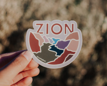 Zion Canyon | Sticker