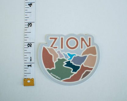 Zion Canyon | Sticker