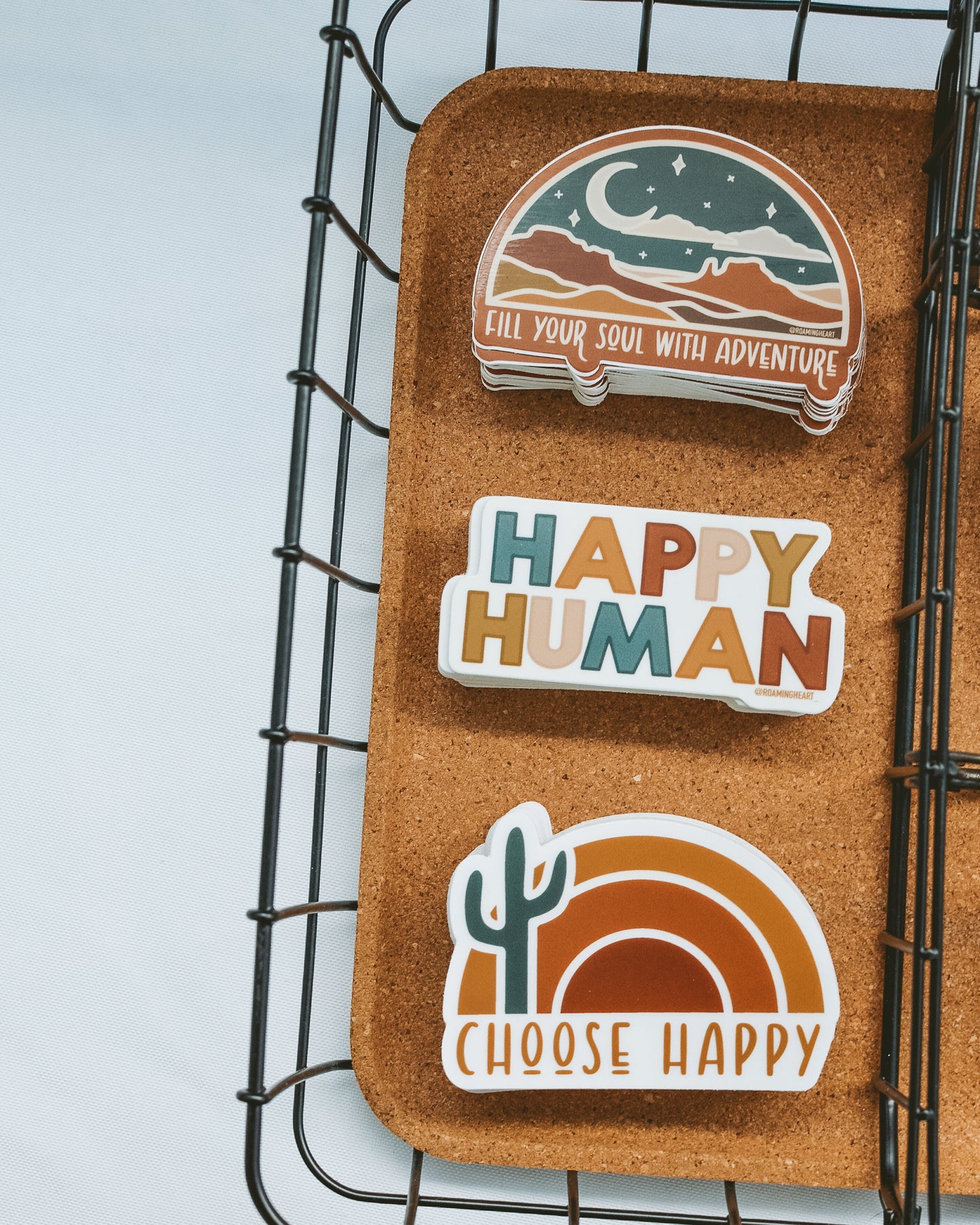 Choose Happy Cactus | Clear Sticker