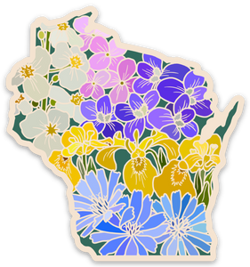 Wisconsin Wildflower | Sticker