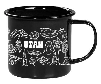 Utah Icon | Enamel Mug
