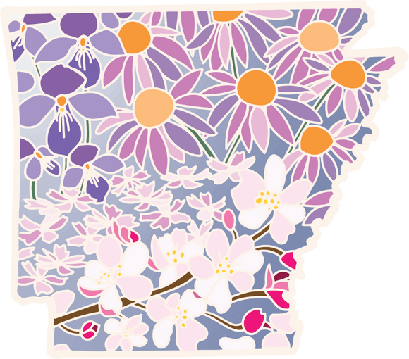 Arkansas Wildflower | Sticker