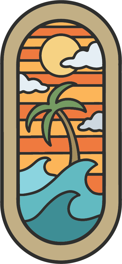 Beach Waves | Sticker
