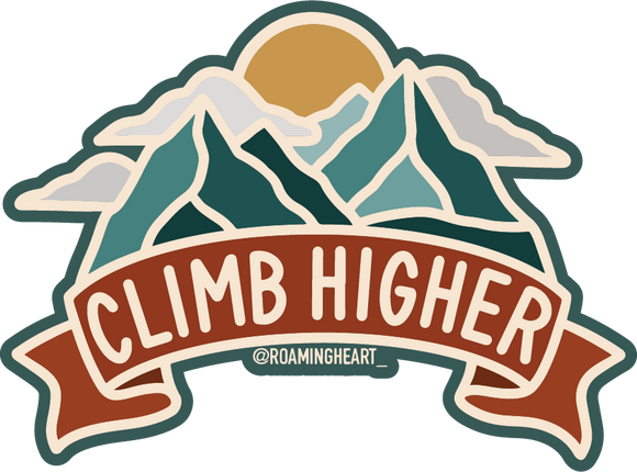 Climb Higher | Sticker