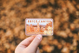 Bryce Canyon - License Plate Series | Sticker