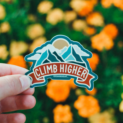 Climb Higher | Sticker