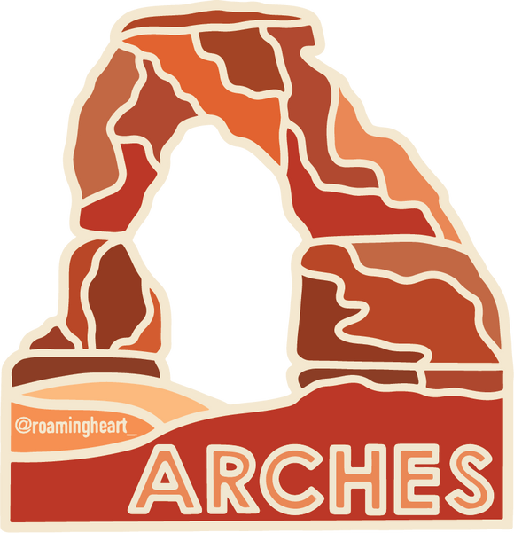 Delicate Arch | Sticker