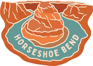 Horseshoe Bend | Sticker
