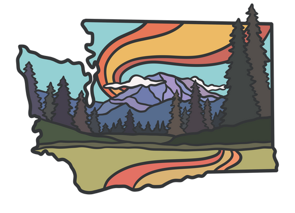 Washington Wilderness | Sticker