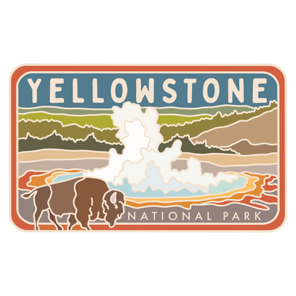 Yellowstone Grand Prismatic | Sticker