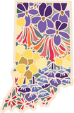 Indiana Wildflower | Sticker