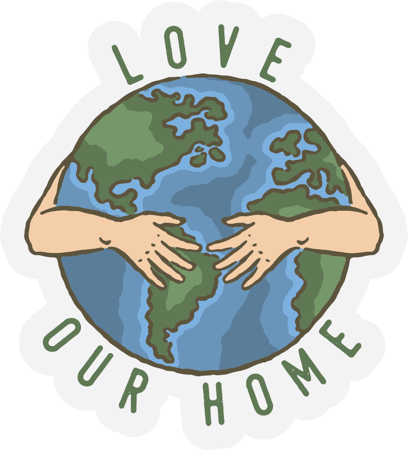 Love Our Home | Clear Sticker