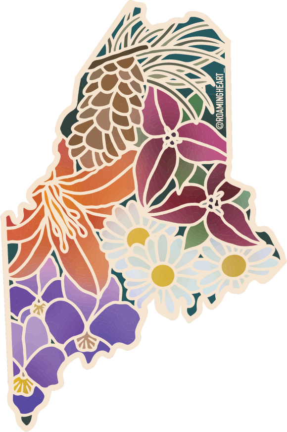 Maine Wildflower | Sticker
