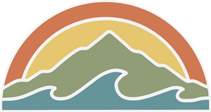 Mountain Wave | Sticker