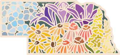 Nebraska Wildflower | Sticker