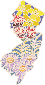 New Jersey Wildflower | Sticker