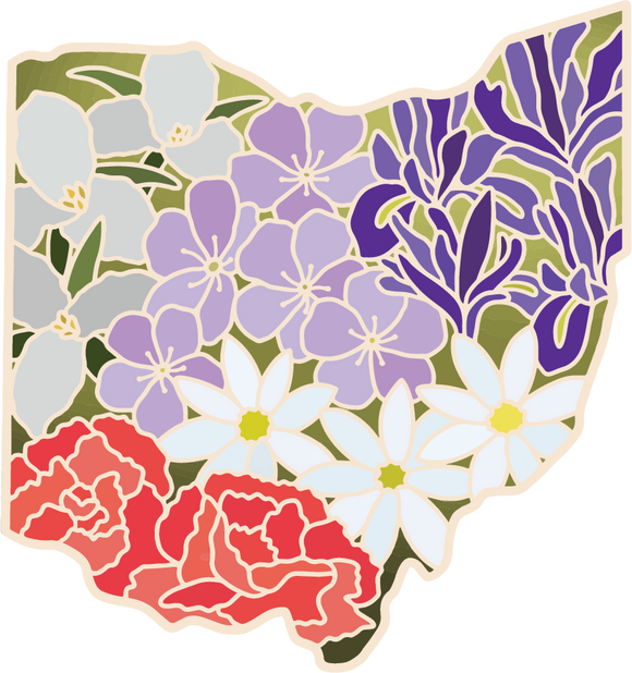 Ohio Wildflower | Sticker
