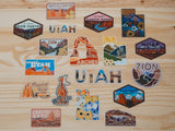 Utah State | Clear Sticker