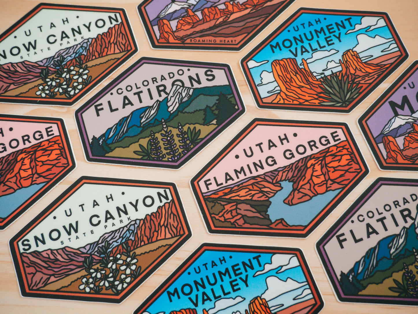 Flaming Gorge Utah | Sticker
