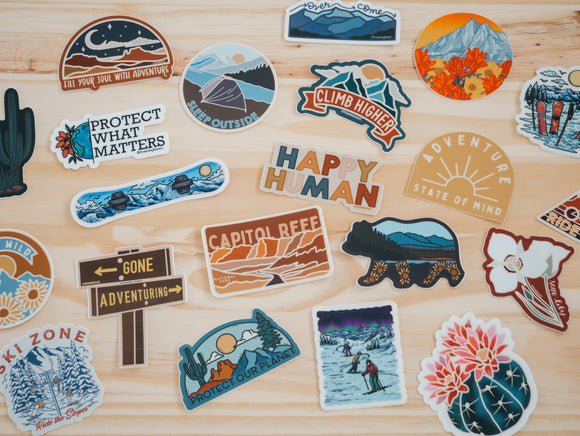 Mystery Sticker Pack | 10 Stickers