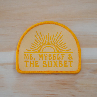 My, Myself & the Sunset | Sew-On Patch