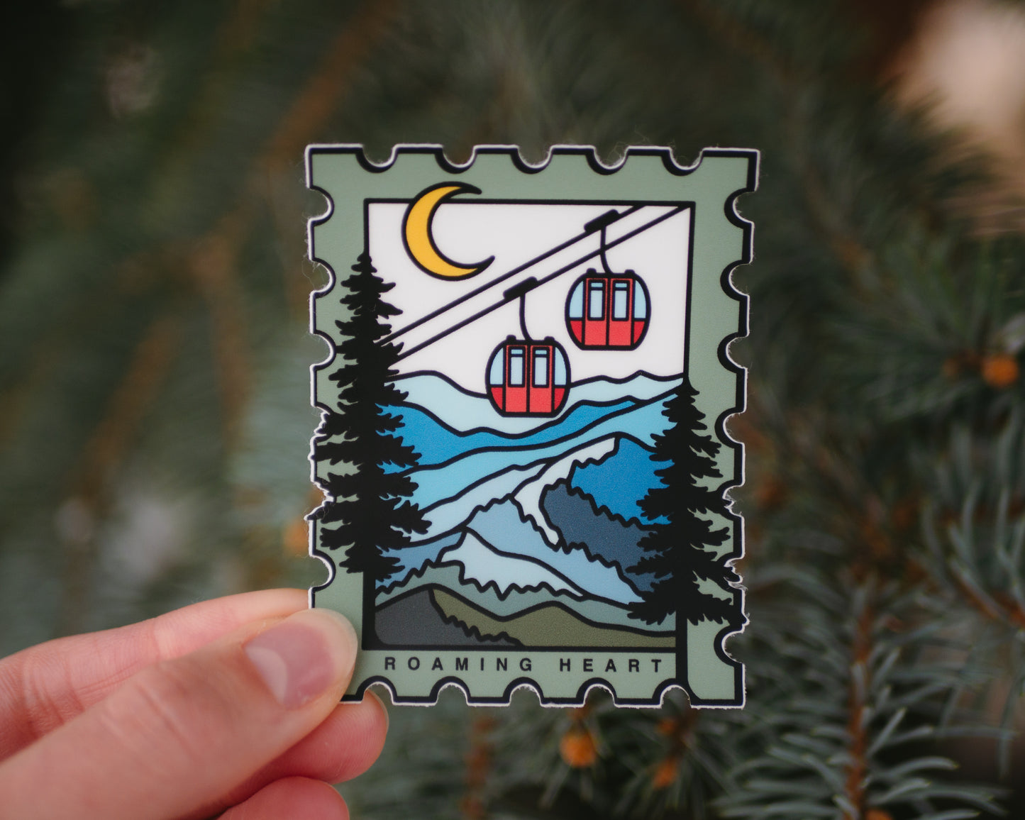 Ski Stamp | Sticker