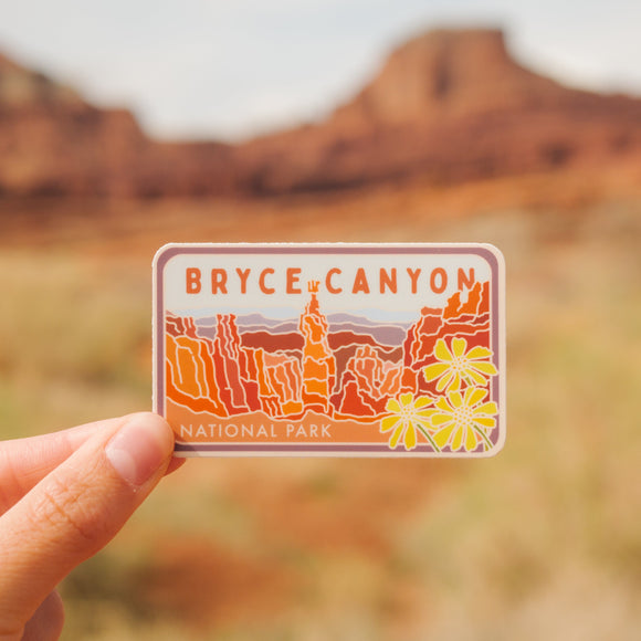 Bryce Canyon - License Plate Series | Sticker