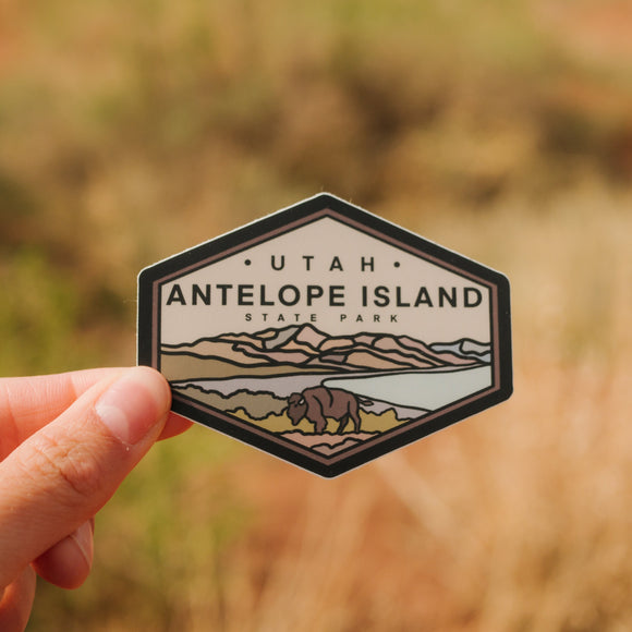 Antelope Island State Park Utah | Sticker