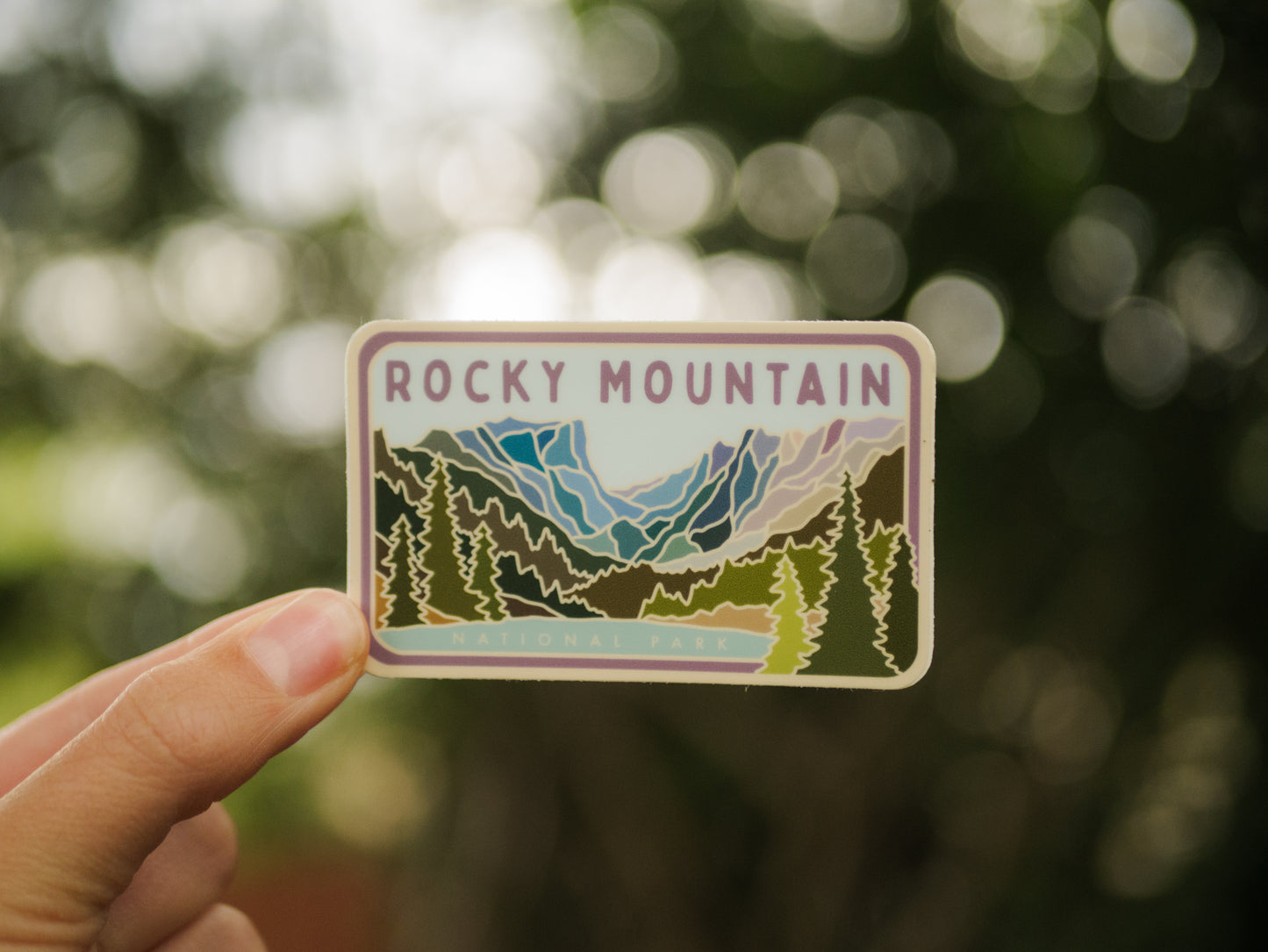 Rocky Mountain - License Plate Series | Sticker