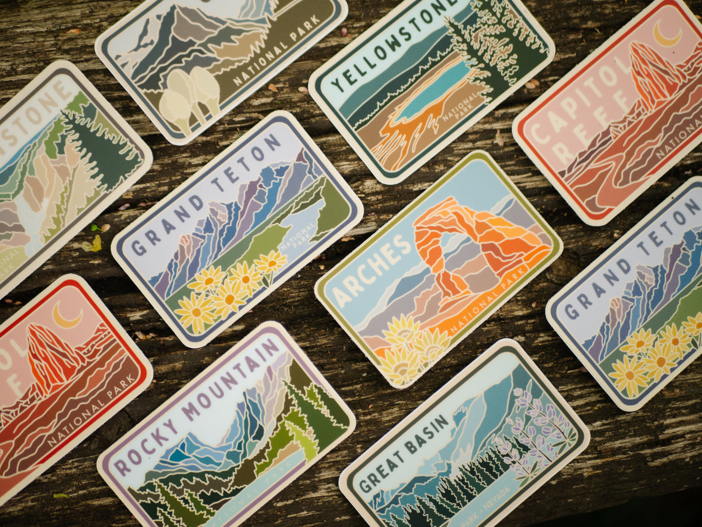 Mount Rainier National Park | Sticker
