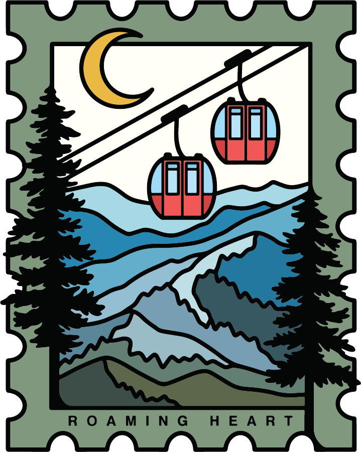 Ski Stamp | Sticker