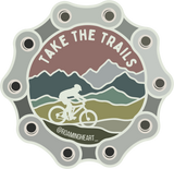 Take the Trails Mountain Biking | Sticker
