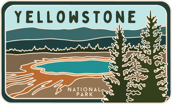 Yellowstone NP | Sticker