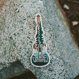 Pine Tree Guitar | Sticker