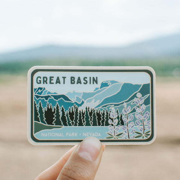 Great Basin - License Plate Series | Sticker