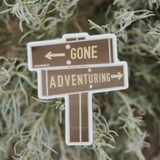Gone Adventuring | Sticker