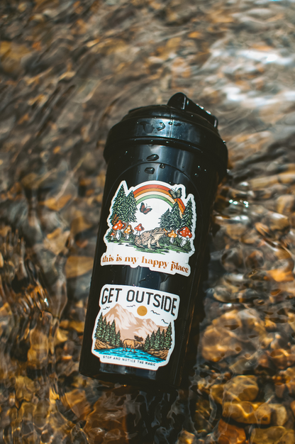 Get Outside - Stop & Notice The Magic | Sticker