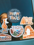 Happy Trails | Sticker