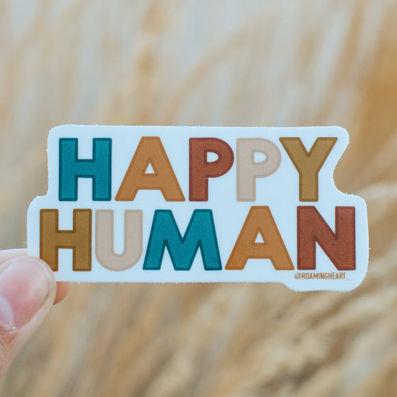 Happy Human | Sticker